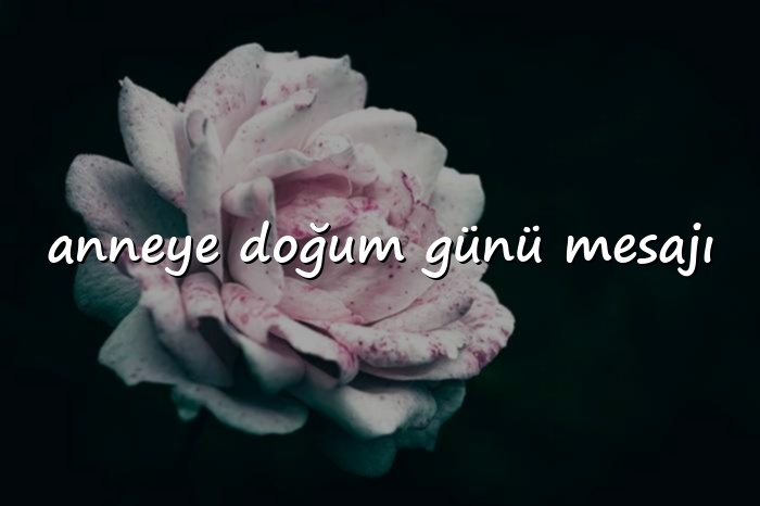 anneye doğum günü mesajı - 2026