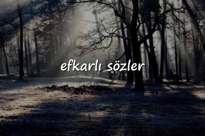 efkarlı sözler - 2026