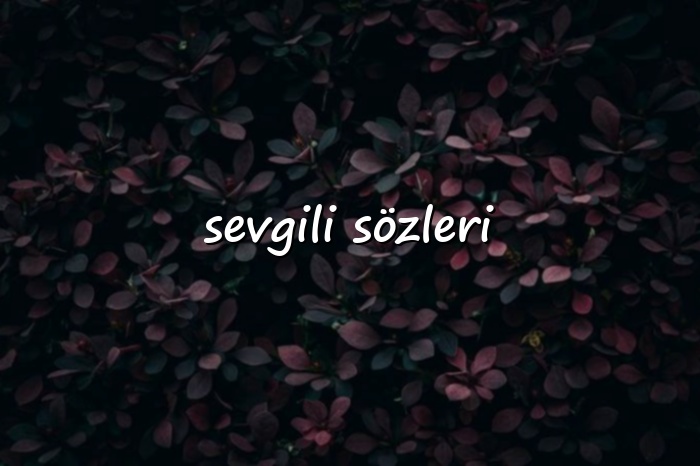 sevgili sözleri - 2026