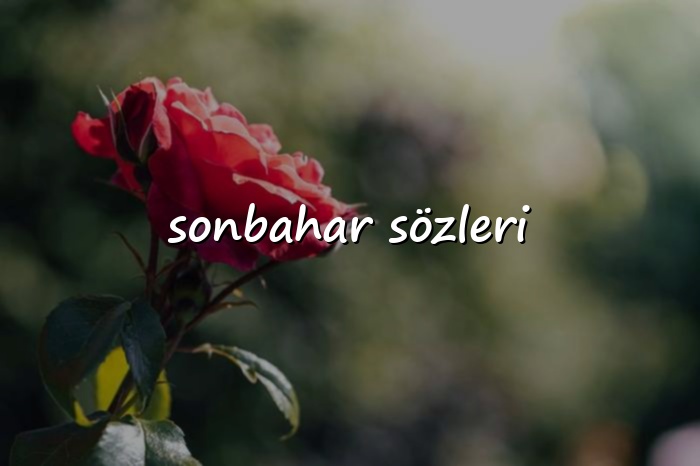 sonbahar sözleri - 2026